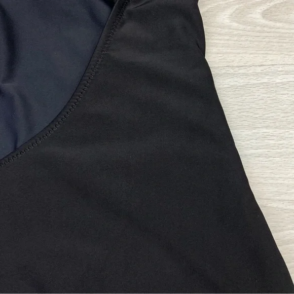 L'AGENCE Lisa Plunge One-Piece Swimsuit Black Gold Coin Size XL - Picture 14 of 16